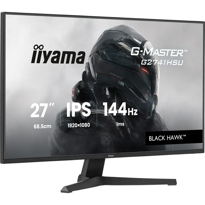iiyama G-Master Black Hawk G2741HSU-B1 27 Zoll Full HD IPS Panel 16:9 144 Hz Gaming Monitor