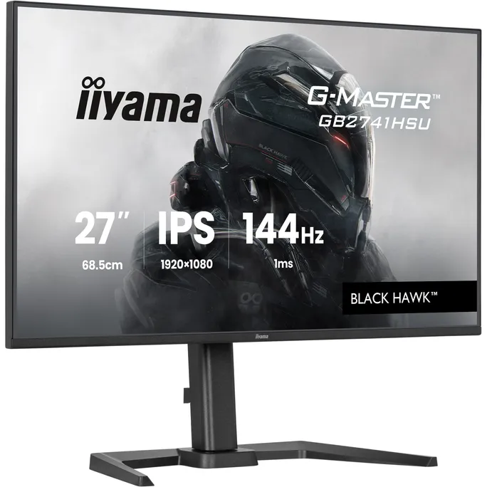 iiyama G-Master Black Hawk GB2741HSU-B1 27 Zoll Full HD IPS Panel 16:9 144 Hz Gaming Monitor