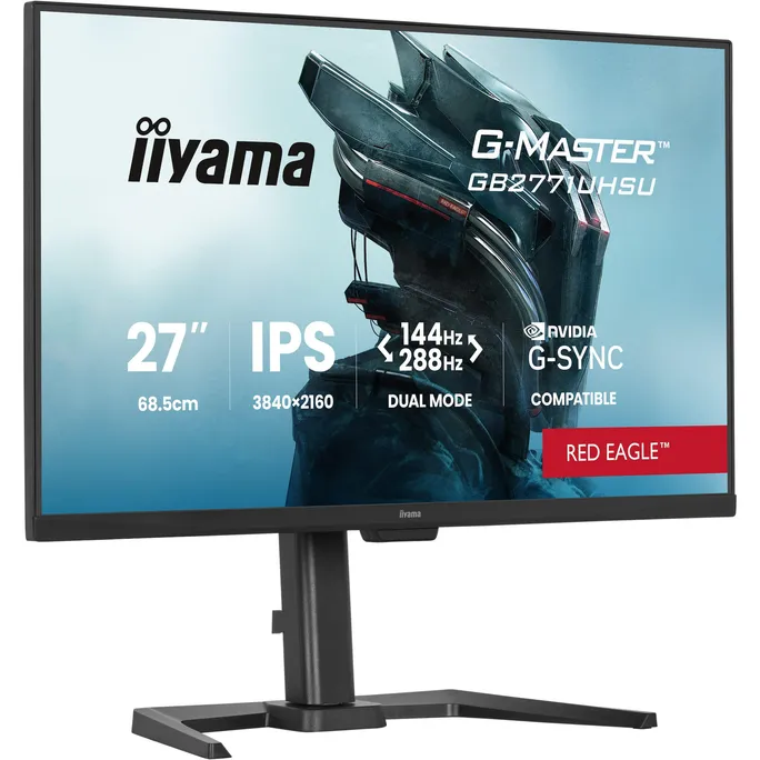 iiyama G-Master Red Eagle GB2771UHSU-B1 27 Zoll 4K (UHD) IPS Panel 16:9 144 Hz Gaming Monitor
