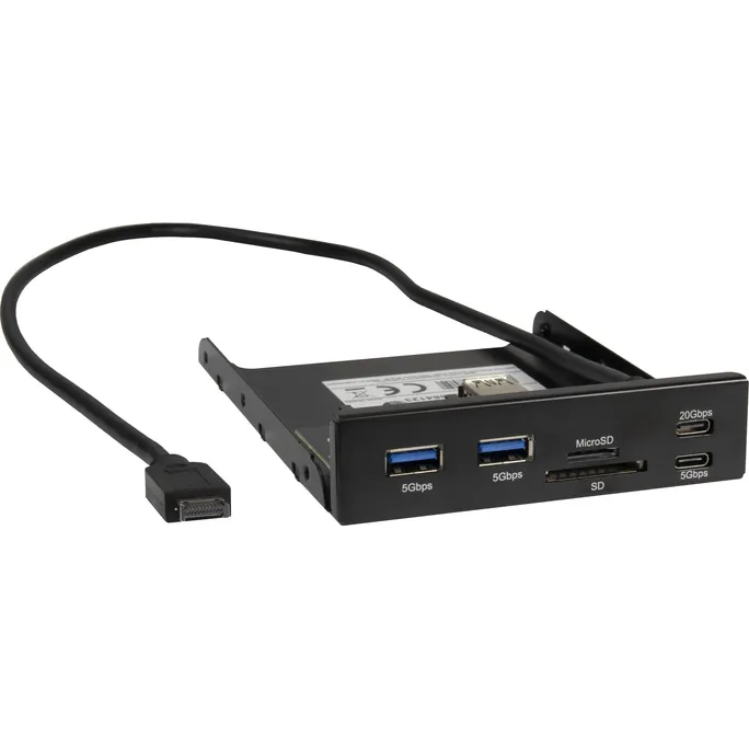 Inter-Tech Argus CI-22 Interner Cardreader für 3,5" Einbauschacht