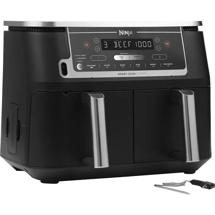 Ninja Foodi AF451EU Foodi MAX Dual Zone Heißluftfritteuse 9,7 L