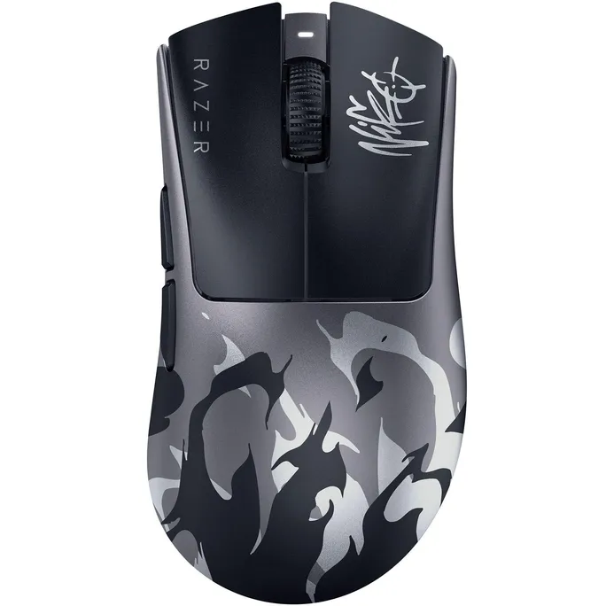RAZER DeathAdder V4 Pro NiKo Edition Gaming-Maus, ergonomisch, kabellos, 45.000 DPI, 2.4 GHz, Bluetooth