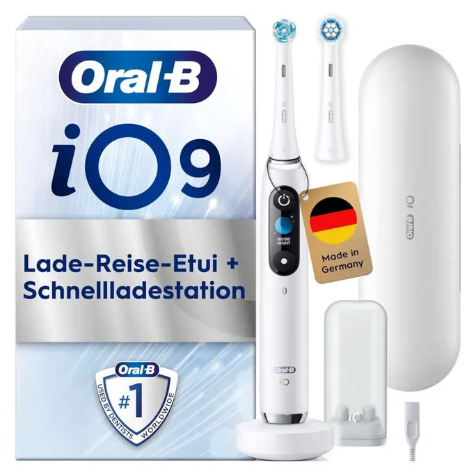 Oral-B iO Series 9+ Sensitive Elektrische Zahnbürste Weiß