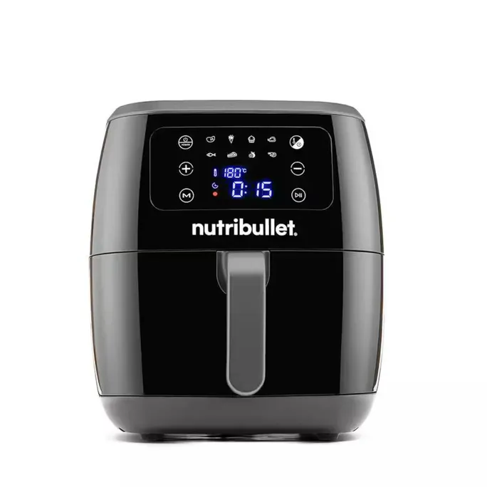 NutriBullet XXL Digital Air Fryer 7 Liter 1800W schwarz