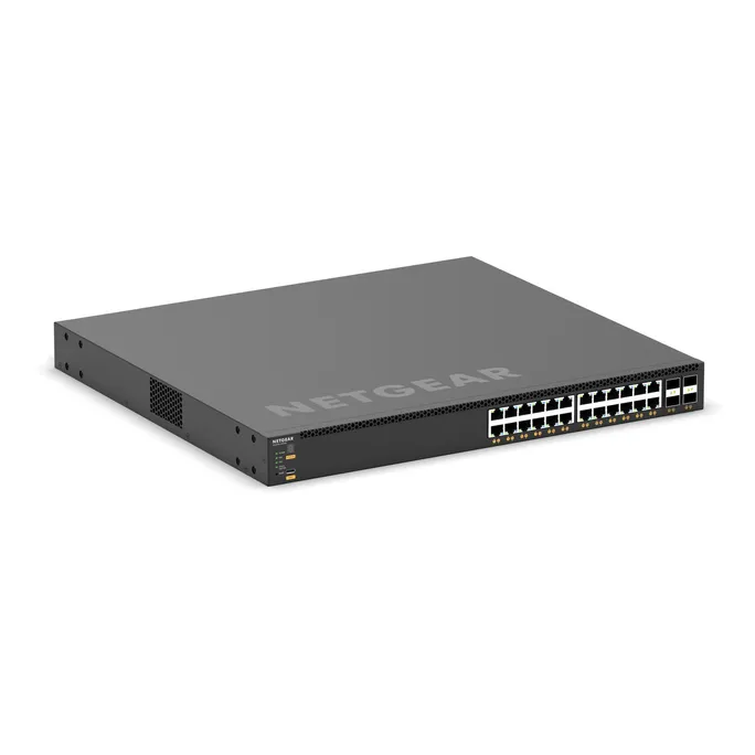 NETGEAR M4350-24X4V (XSM4328CV)-24x10G/Multi-Gig PoE+ (576W base, up to 720W) and 4xSFP28 25G Managed Switch