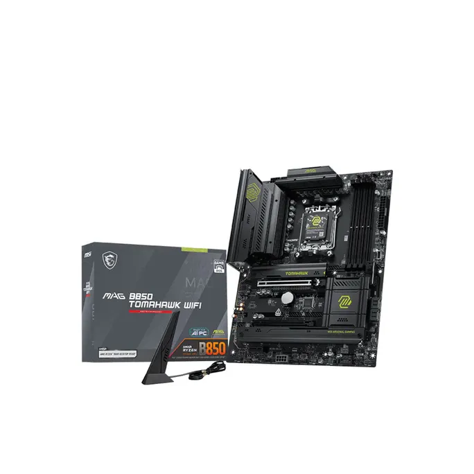 MSI MAG B850 TOMAHAWK WIFI Mainboard AM5 M.2/WIFI7/BT/HDMI/USB-C