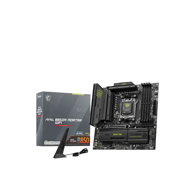 MSI MAG B850M MORTAR WIFI Mainboard AM5 M.2/WIFI7/BT/HDMI/USB-C