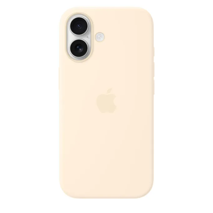 Apple Silicone Case mit MagSafe für iPhone 17 Vanille
