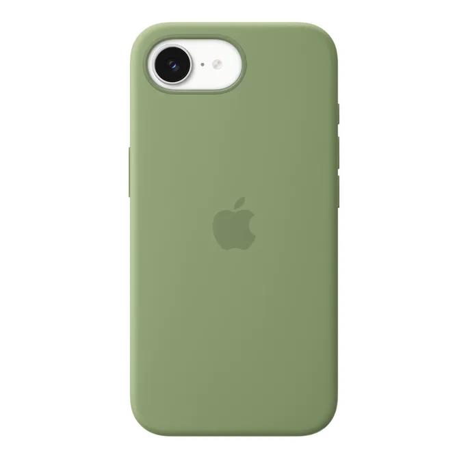 Apple Silicone Case mit MagSafe für iPhone 17e Hellmoosgrün