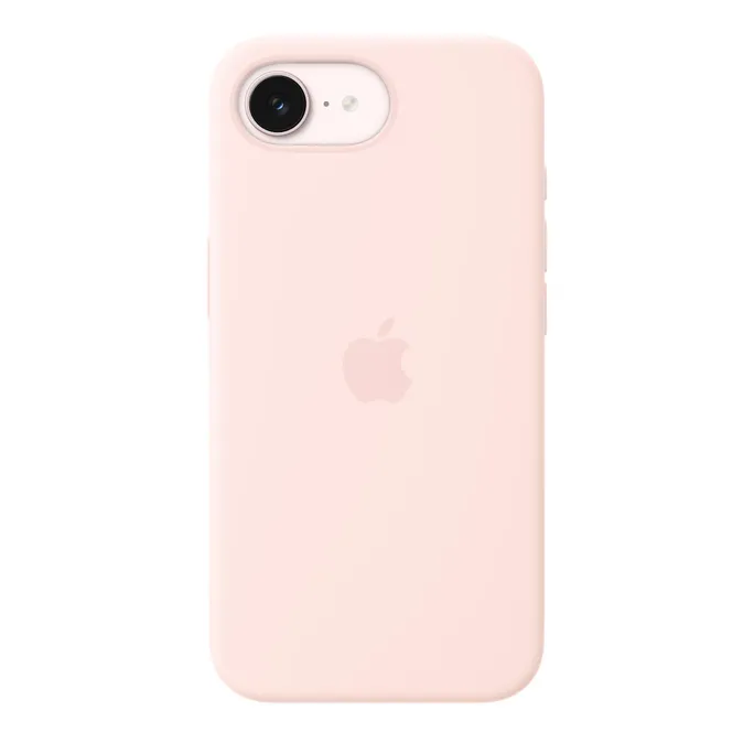 Apple Silicone Case mit MagSafe für iPhone 17e Hellrosa