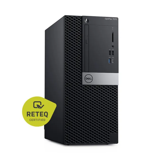 Refurbished: Dell Optiplex 7070MT Intel Core i5 9500T 16GB/512GB SSD/2TB HDD DVD-RW W11P