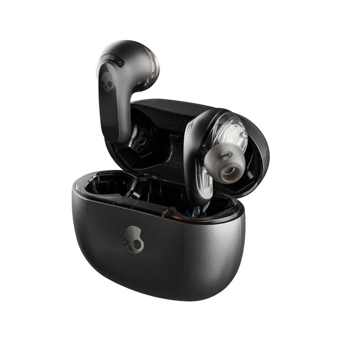 Skullcandy Rail ANC, True Wireless drahtlose Kopfhörer, schwarz Bluetooth In-Ear