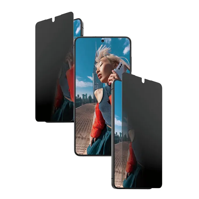 PanzerGlass® 2-Way Privacy Displayschutz Displayschutz Galaxy S26+, Ultra wide fit Fastfit in-a-box