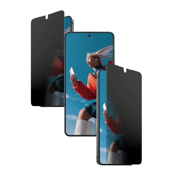 PanzerGlass® 2-Way Privacy Displayschutz Galaxy S26; Ultra Wide Fit; Fastfit in a Box
