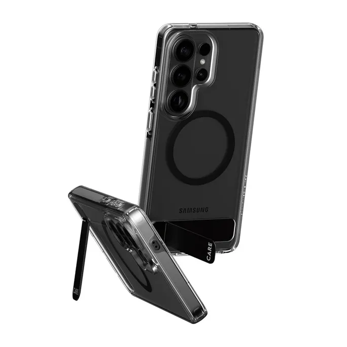CARE by PanzerGlass® CARE Urban Explorer Case Clear mit Kickstand/Qi für Galaxy S26 Ultra
