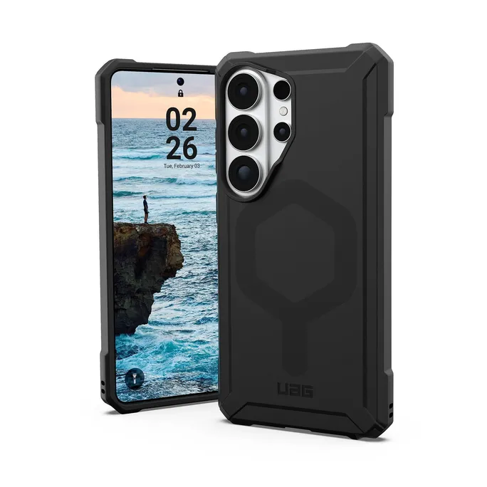 UAG Urban Armor Gear Essential Armor Case mit Magnet-Modul für Samsung Galaxy S26 Ultra schwarz
