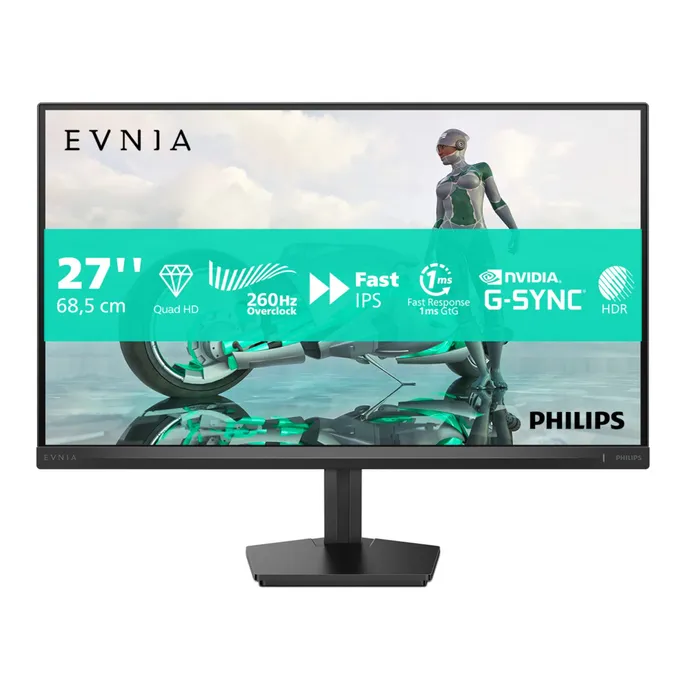Philips Envia 27M2N3500PF 27 Zoll QHD Fast IPS Gaming Monitor 260 Hz (OC) 16:9 DP/HDMI