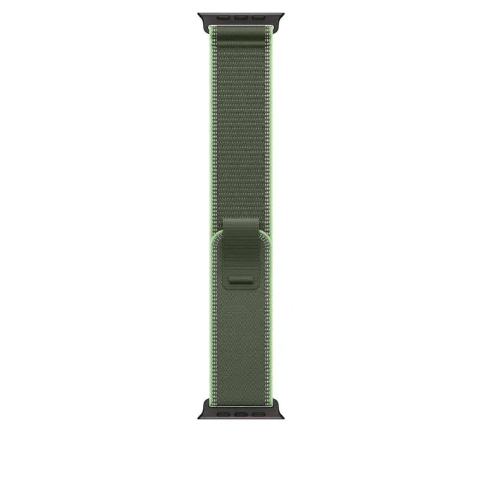 Apple 49 mm Trail Loop Green/ Neon - S/M - Titan Schwarz