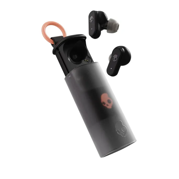 Skullcandy Dime Evo True Wireless drahtlose Kopfhörer, schwarz Bluetooth In-Ear