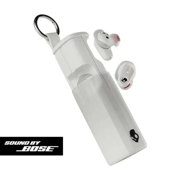 Skullcandy Method 360 ANC True Wireless drahtlose Kopfhörer, weiß Bluetooth In-Ear, Sound By Bose