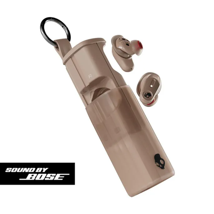 Skullcandy Method 360 ANC True Wireless drahtlose Kopfhörer, braun Bluetooth In-Ear, Sound By Bose