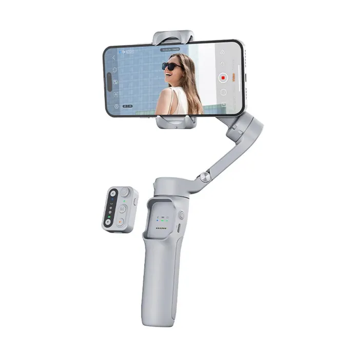 Hohem iSteady HPG X3 SE Smartphone‑Gimbal mit abnehmbarer Fernbedienund Grau