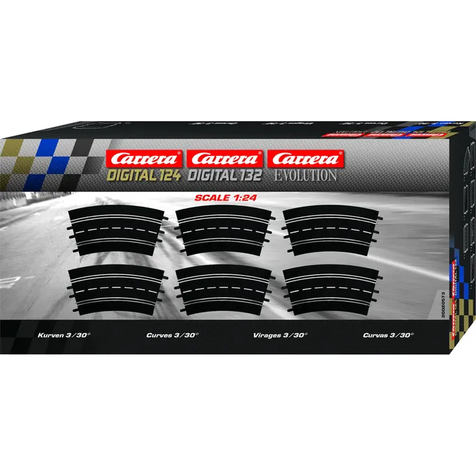 Carrera Digital 124 Kurven 3/30° (6)