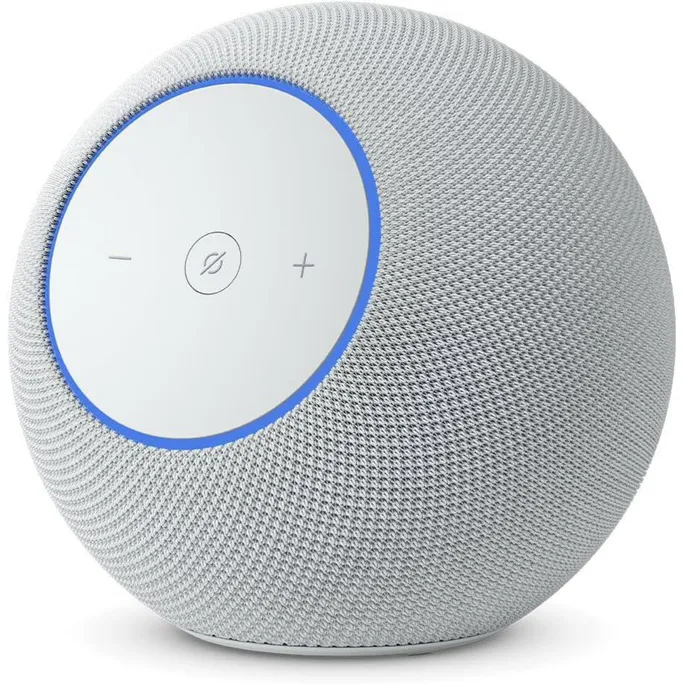 Amazon Echo Studio (2025) – Smarter WLAN- und Bluetooth-Lautsprecher mit Dolby Atmos, 3D-Audio; Weiß
