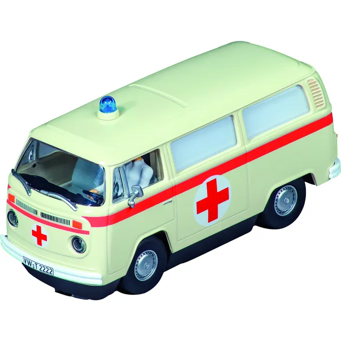 Carrera Digital 132 VW BUS T2b Ambulance, Red Cross