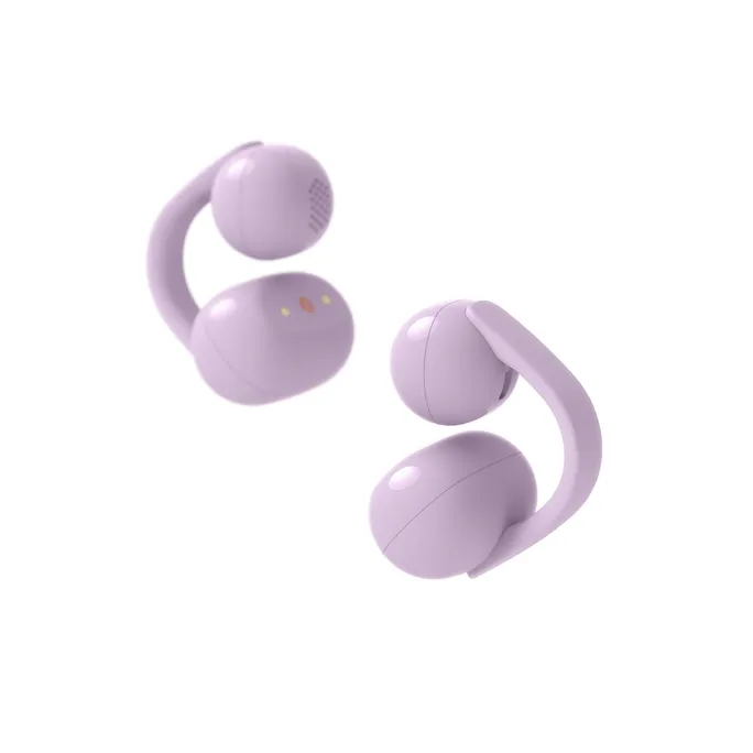 Sony Link Buds Clip Kabellose Open-Ear-Kopfhörer Lavendel