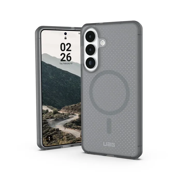 UAG Urban Armor Gear Dot Case mit Magnet-Modul für Samsung Galaxy S26+ ash (grau)