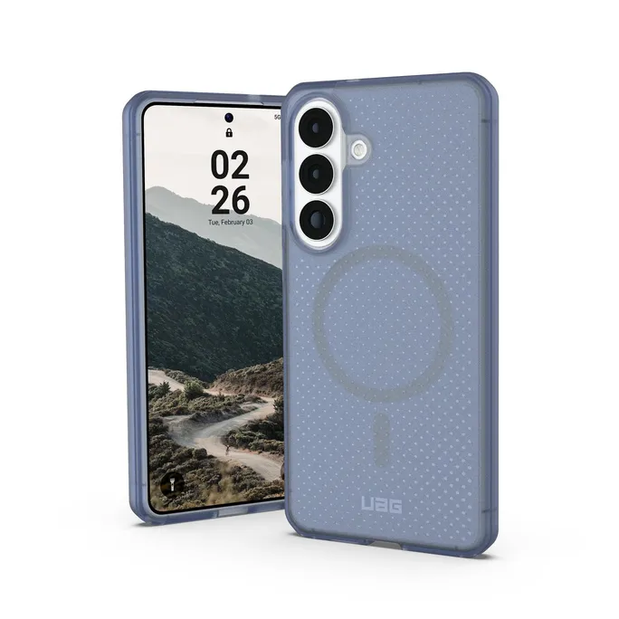 UAG Urban Armor Gear Dot Case mit Magnet-Modul für Samsung Galaxy S26+ cloud blau