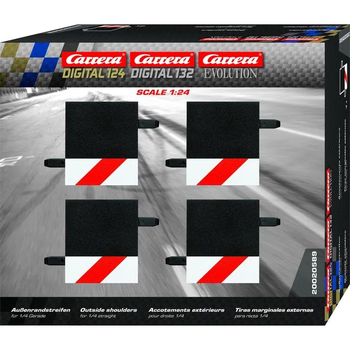 Carrera Digital 124 Randstreifen 1/4 Gerade (4)