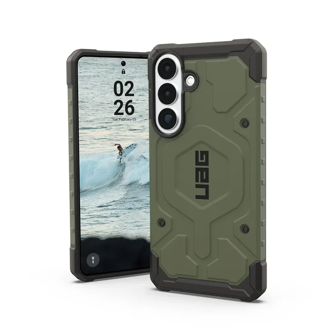 UAG Urban Armor Gear Pathfinder Case mit Magnet-Modul für Samsung Galaxy S26+ olive drab