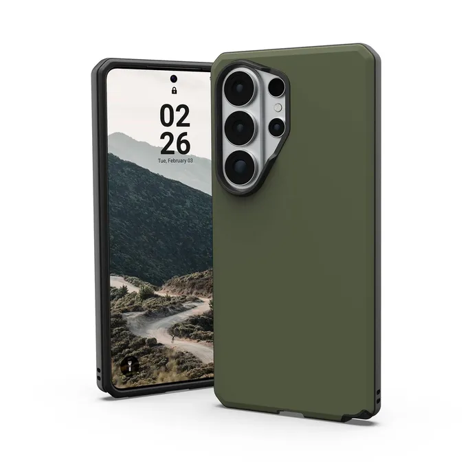 UAG Urban Armor Gear Civilian LT Case mit Magnet-Modul für Samsung Galaxy S26 Ultra olive drab