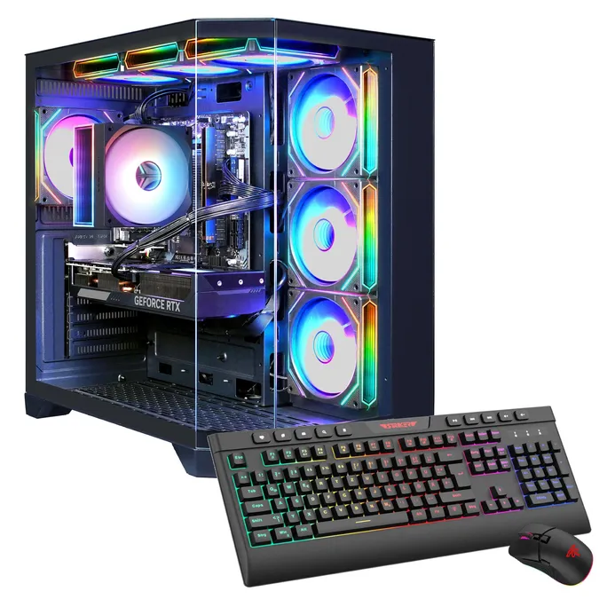 Hyrican GAMEMAX HYPE-A BK 8007 Ryzen 7 9700X 16GB/1TB SSD RX 9070 XT Win11