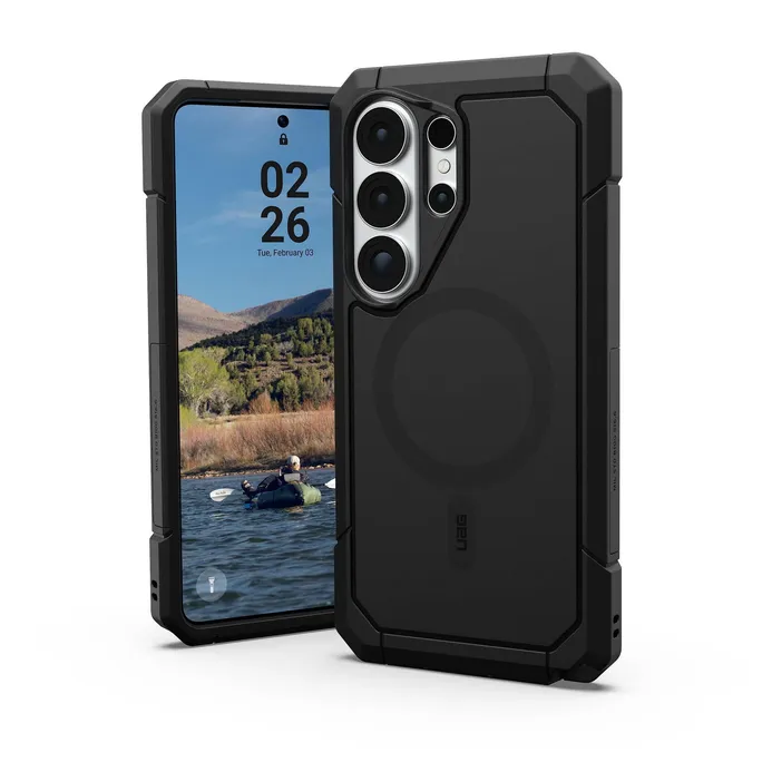 UAG Urban Armor Gear Trooper Case mit Magnet-Modul für Samsung Galaxy S26 Ultra opaque schwarz