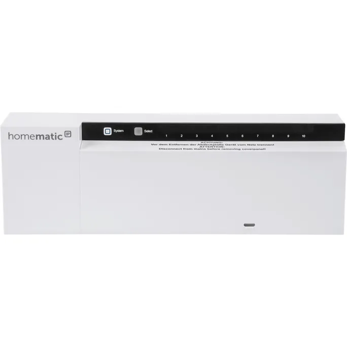 Homematic IP Fußbodenheizungscontroller – 10 Kanäle, 230 V HmIP-FAL230-C10