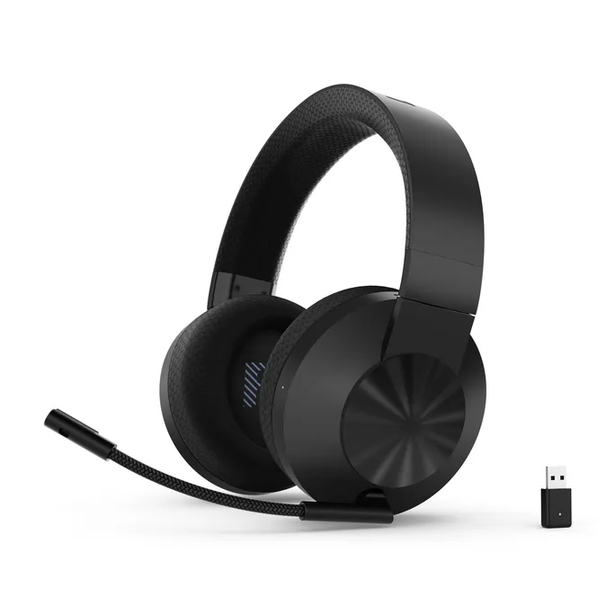 Lenovo Legion H600 Gaming Headset Schwarz, kabellos, 2.4 Ghz Dongle, 3.5mm Klinke, Geräuchunterdrückung