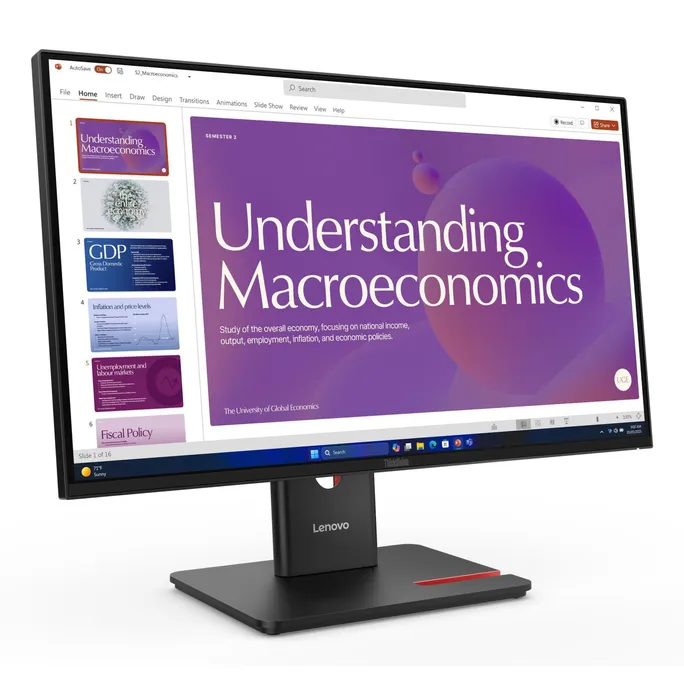 Lenovo ThinkVision T24D-40 23,8 Zoll FHD IPS LED 16:9 120 Hz Monitor