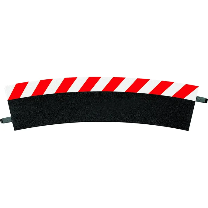 Carrera Digital 124 Außenrandstreifen für Steilkurve 3/30° (6), Endstücke (2)