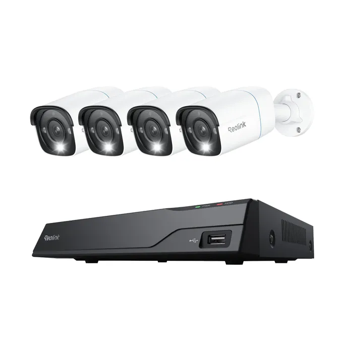 Reolink NVS8-8MB4 Set 1x NVS8 4x P330
