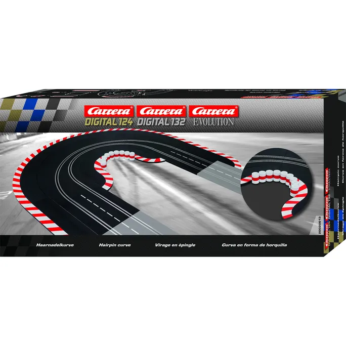Carrera DIGITAL 124 Haarnadelkurve