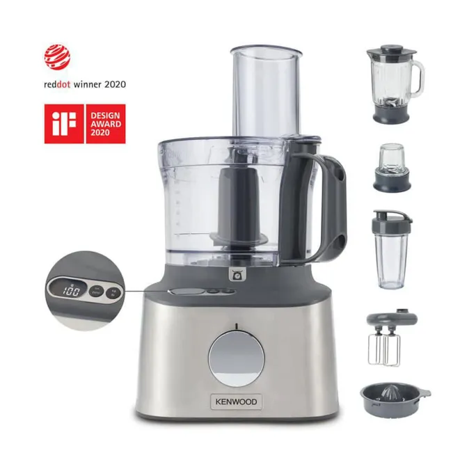 Kenwood MultiPro Compact+ FDM316SS Küchenmaschine Grau