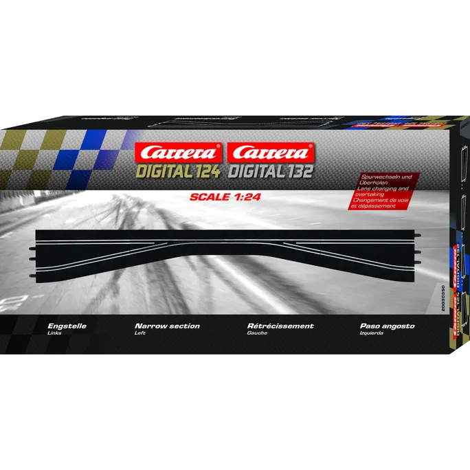 Carrera Digital 124 Digitale Engstelle, links