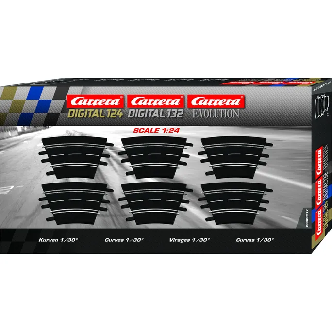 Carrera DIGITAL 124 Kurven 1/30° (6)