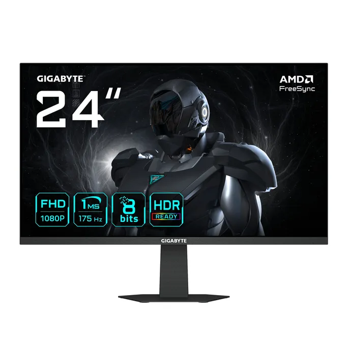 GIGABYTE GS24F14A 23.8 Zoll Full HD IPS Gaming Monitor 144Hz (175Hz OC) 16:9 DP/HDMI