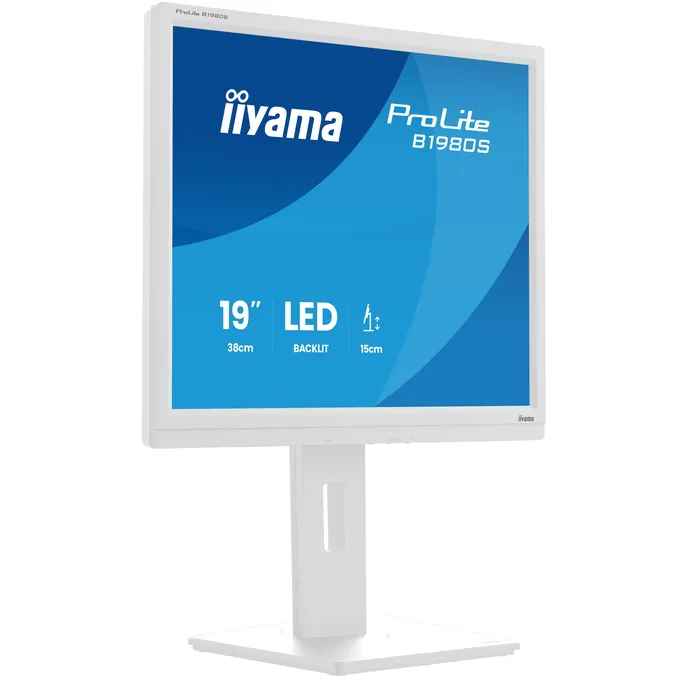 iiyama ProLite B1980S-W1 48.3cm (19") SXGA TN LED 5:4 75 Hz Office Monitor