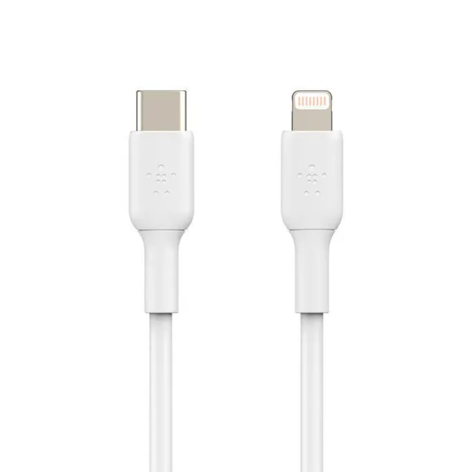Belkin BoostCharge Lightning/USB-C Kabel 2m Weiß