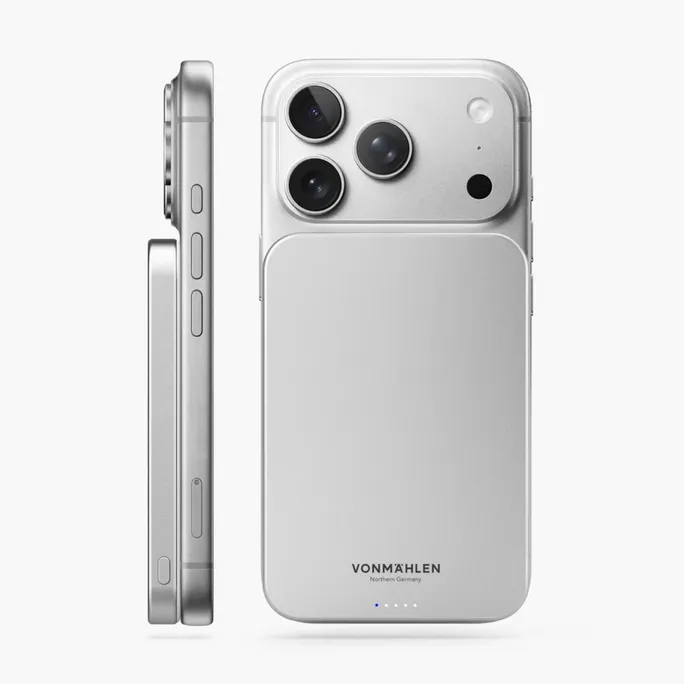 Vonmählen Evergreen Mag Magnetische Powerbank 5000 mAh Weiß